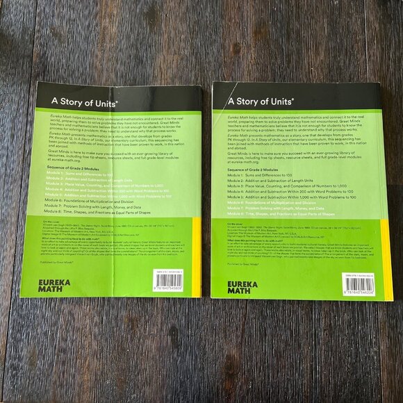 Eureka Math Grade 2 2nd Fluency Modules 1-5 and 6-8 Practice Workbooks Books - Picture 6 of 6